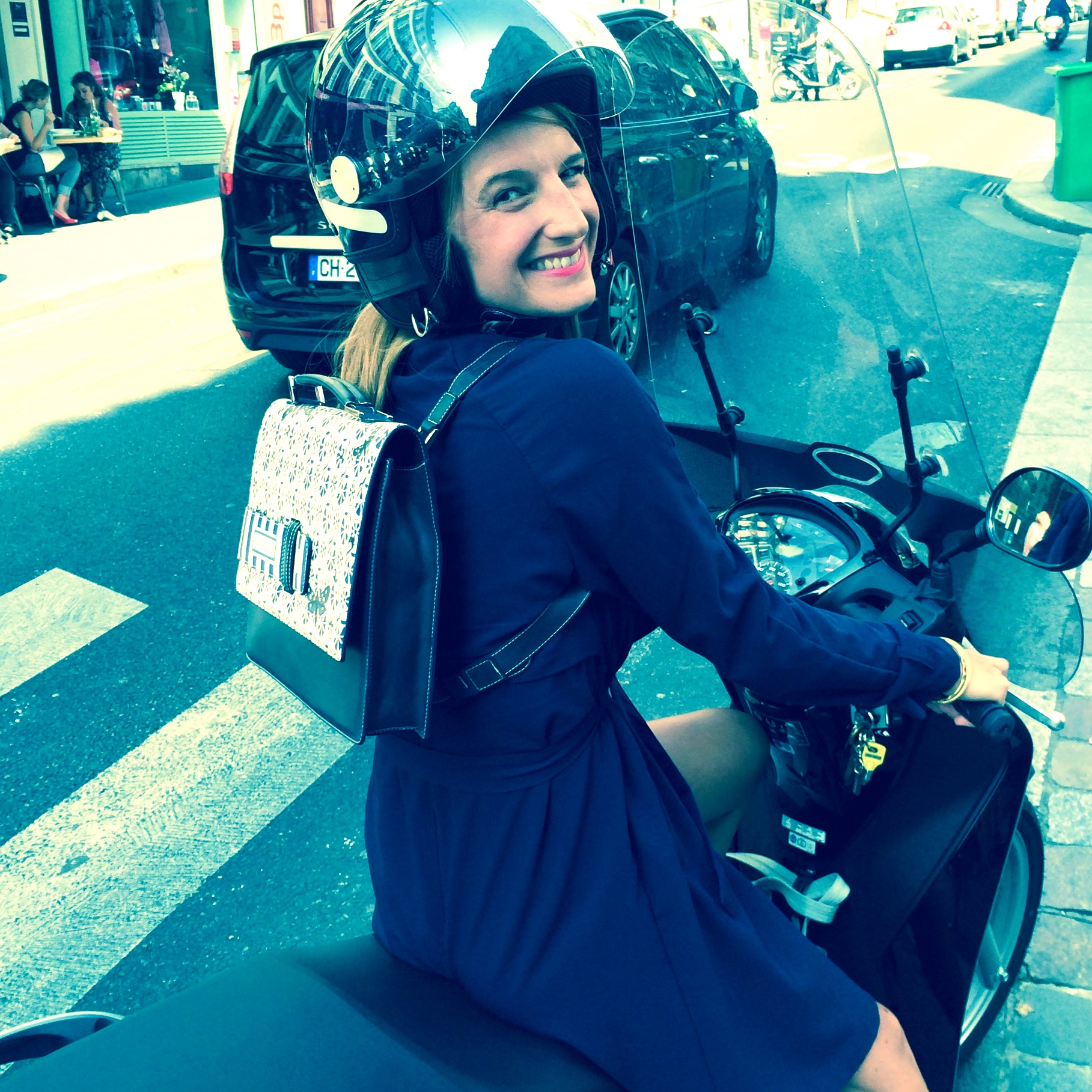 Edition Poshette en moto